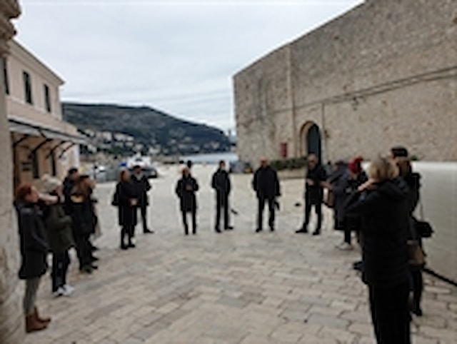 Obilazak lokacije Natječaja za izradu arhitektonsko-urbanističkog rješenja prostora Ponte i Ribarnice u gradskoj luci Dubrovnik