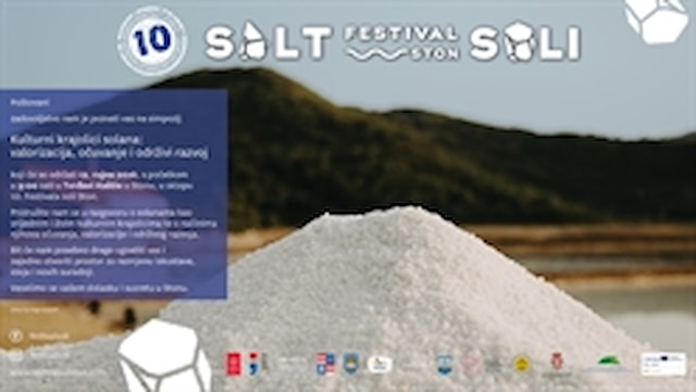 FESTIVAL SOLI - Međunarodni simpozij – Kulturni krajolici solana: valorizacija, očuvanje i održivi razvoj